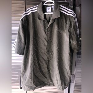 Adidas originals parley button up/down shirt